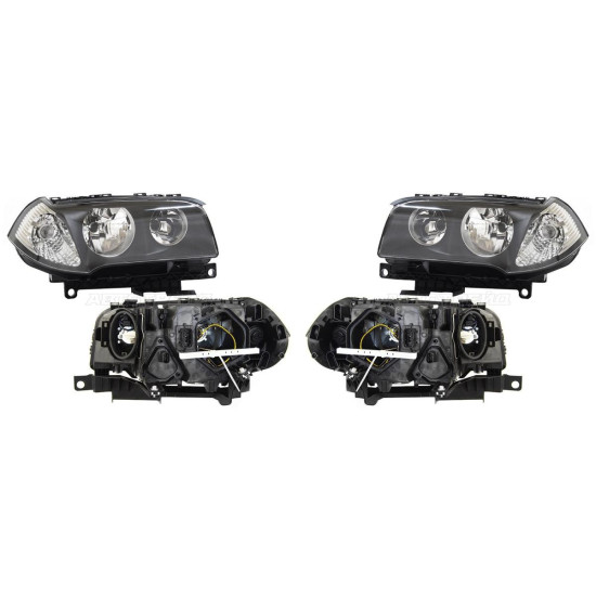 Фары Бмв Х3 BMW X3 E83 (2003-2006) комплект 2 штуки левая и правая TYC высокое качество