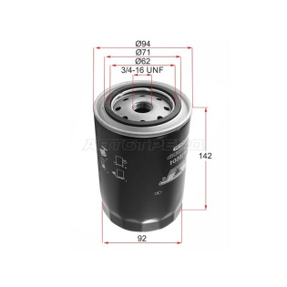 Фильтр масляный TOYOTA L,3L,2L,2LT,3V,4V,4,5VEU,4VU,2B,3B,11B,13B,2J,1FZFE -99 SAT