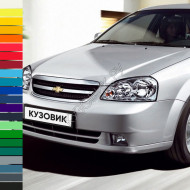 Бампер передний в цвет кузова Chevrolet Lacetti (2004-2013) седан