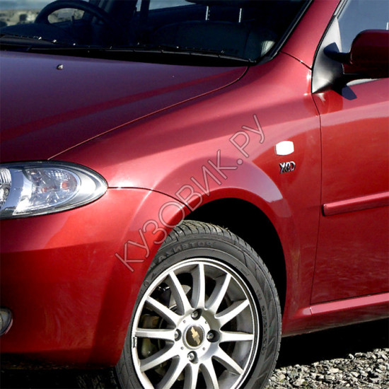 Крыло переднее левое в цвет кузова Chevrolet Lacetti (2004-2013) хэтчбек Крыло переднее левое в цвет кузова Chevrolet Lacetti (2004-2013) хэтчбек