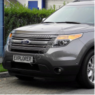 Передний бампер верхняя часть в цвет кузова Ford Explorer 5 (2011-2016)