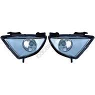 Фары противотуманные Форд Фиеста Ford Fiesta 5 (2002-2005) комплект 2 штуки левая и правая DEPO высокое качество