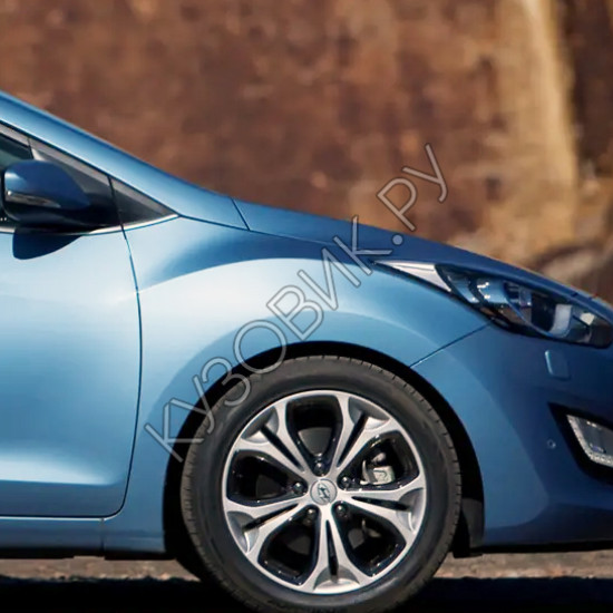 Крыло переднее правое в цвет кузова Hyundai I30 2 (2012-) Крыло переднее правое в цвет кузова Hyundai I30 2 (2012-)