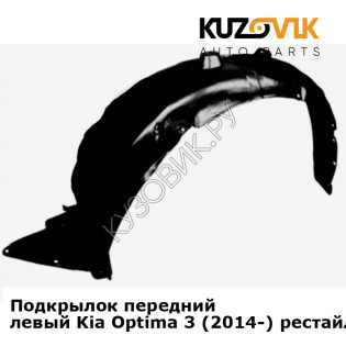 Подкрылок передний левый Kia Optima 3 (2014-) рестайлинг KUZOVIK