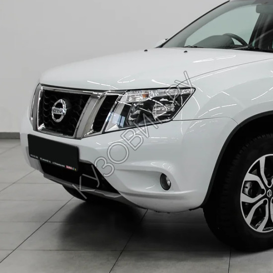 Бампер передний в цвет кузова Nissan Terrano D10 (2014-)