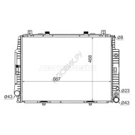 Радиатор MERCEDES S-CLASS W140 4.0/4.2/5.0/6.0 91-98 SAT