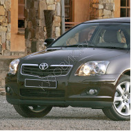 Бампер передний в цвет кузова Toyota Avensis 2 (2006-2009) рестайлинг